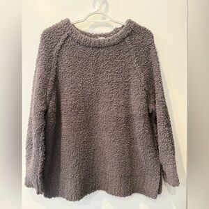 Altar'd State Charcoal Cowl Neck Sweater